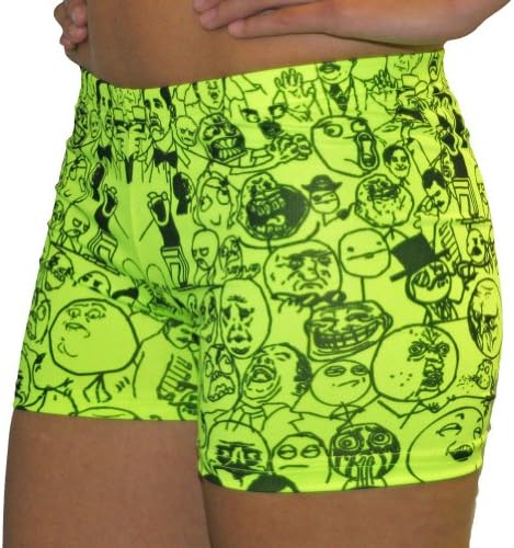 SVFORZA Meme Spandex Volleyball Shorts