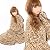 【小悪魔モデル☆ほずにゃむ着用】ブランケットデラックス着る毛布☆袖付き♪Ｗポケット付き★ヒョウ柄