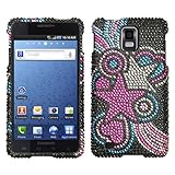 Rhinestones Protector Case for Samsung Infuse 4G i997, Vivid Stars Full Dia ....