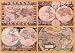 Four World Maps 18000 piece Jigsaw Puzzle