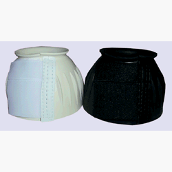 Single Velcro Ribbed Rubber Bell Boots