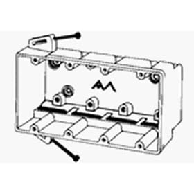 Click here to buy Allied Moulded 4300=NK 4 Gang Switch Box by Allied Moulded Products.