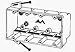 Allied Moulded 4300=NK 4 Gang Switch Box