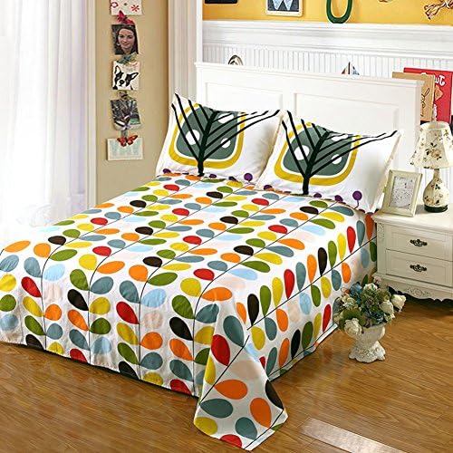 cotton printing bedspreads/Single cotton double sheets-O 180x230cm(71x91inch)