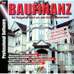 Baufinanz, 1 CD-ROM Ihr Ratgeber rund um den Immobilienerwerb. Beratung, Planung, Finanzierung. Bausparfinanzierung, Vorgefertigte Vertragsformulare, Hypothekenfinanzierung. F�r Windows 95/98