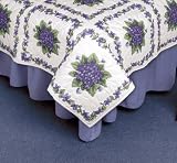 Pretty Violets Quilt Blocks Stmpd X-Stitch