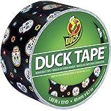 Duck Brand 283931 Printed Duct Tape, Sugar My Skull, 1.88 Inches x 10 Yards, Single Roll