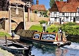 Falcon Deluxe Puzzle - Working the Waterways (1000 pieces)