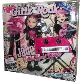 Bratz Girlz Really Rock 10 Inch Doll - Jade the Punk Rock Rebel with 2 Rockin' Outfits... by Bratz