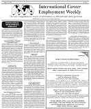 International Career Employment Weekly