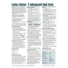 Click here to buy Lotus Notes 7 Advanced End User Quick Reference Guide (Cheat Sheet of Instructions, Tips... by Beezix Inc.