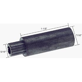 1-1/8" RV Window Crank Handle Extension