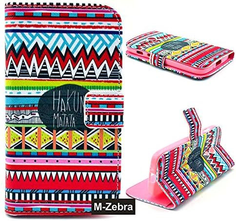 Moto G Case,M-Zebra Premium PU Leather Stand Wallet Type Magnet Design Flip Case Cover for Motorola Moto G Case, with Screen Protectors+Stylus+Cleaning Cloth (MATATA)