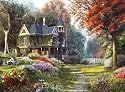 Clementoni 39172.1 - Puzzle 1000 teilig Victorian garden