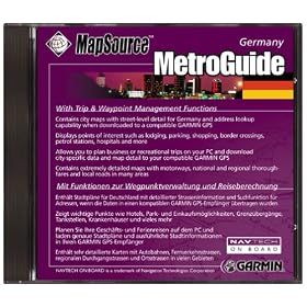 Garmin MetroGuide CD ROM (Germany)