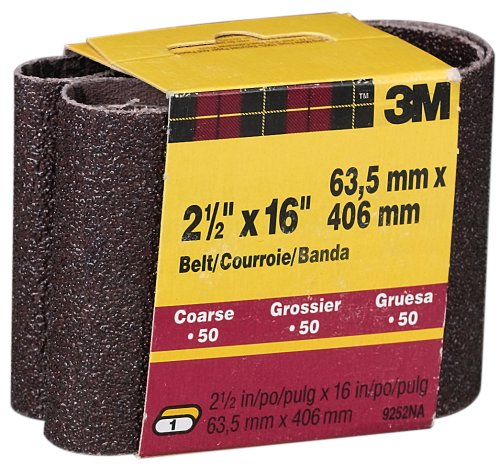 3M #9252-2 2PK 2-1/2x16 50G Belt