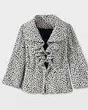 Review   / Cropped jacquard jacket
