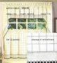 Adirondack Kitchen Curtain - Swag pair - White/Black