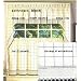 Adirondack Kitchen Curtain - 24'' tier pair - White/Black