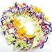 1 X 24 Hawaiian Luau Jumbo Silk Flower Leis Tropical Party