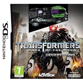 Transformers: Dark of the Moon - Decepticons - with toy (Nintendo DS)