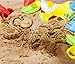 GLOUE Beach Toy Set in Reusable Mesh Bag, 15 pieces