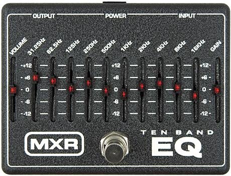 MXR 10バンド グラフィックイコライザー10 Band Graphic EQ M108(MXR)