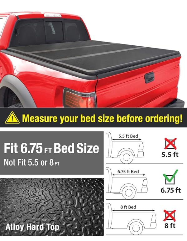 1999 2016 Ford F 250 F 350 Super Duty 6 75 Bed Tyger T3 Tri Fold Tonneau Cover Rainbowlands Lk
