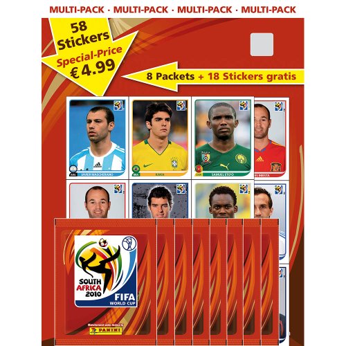 Panini PN25315 - FIFA WM 2010 Sticker Multipack Preisvergleich