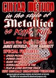 Guitar Method: In the Style of Metallica - 40 Killer Riffs