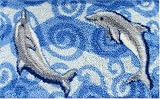 Pana 128321171 Badematte ca. 80 x 50 cm kobalt