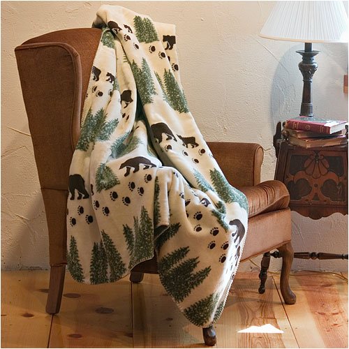Click here to buy Pearl Denali Bear Throw 60 x 72.