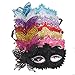 10pcs Set Butterfly Half Venetian Masquerade Ball Masks Party Costume Accessory