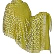Womens Shawls and Wraps Silk Paisley Outerwear 36 x 90 inches (bssl045)