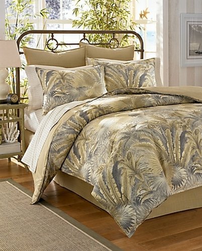 Tommy Bahama Bahamian Breeze 230T Stripes BeigeBrown King Sheet Set