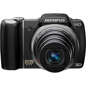 Olympus SZ-10 228730 14 MP Digital Camera with Super-Slim 28mm Wide-Angle 18x Optical Zoom and 3.0-Inch LCD (Black)
