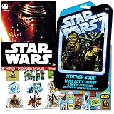 Classic Star Wars Tattoos and Stickers Party Favor Pack (50 Temporary Tattoos and 300 Stickers)