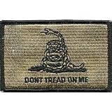 Gadsden Don't Tread On Me Tactical Patch - Coyote Tan