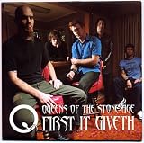 Queens of the Stone Age - First It Giveth Red Vinyl 7