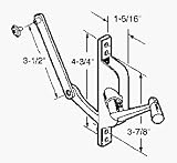 Tools & Hardware : PRIME-LINE JALOUSIE OPERATOR 3-1/2" link