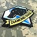 Diamond Dogs Metal Gear Solid Big Boss Snake PVC Rubber 3D Velcro Patch