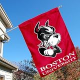 Boston University Terriers House Flag