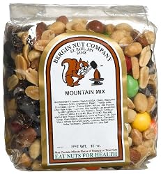 Bergin Nut Company Mountain Mix, 16-Ounce Bags (Pack of 4)