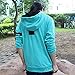 Ainiel Unisex Long Sleeve Zip -up Hoodie with Two Side Pockets