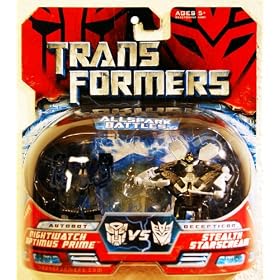 Transformers Movie Allspark Battlers Nightwatch Optimus Prime Vs Stealth Starscream