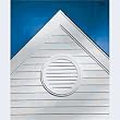 Alcoa Home Exteriors RDGV18 EX Round Gable Vent