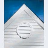 Alcoa Home Exteriors RDGV18 PW Round Gable Vent