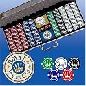 500 pc Poker Chip Set Original Royal Crown Design