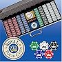 500 pc Poker Chip Set Original Royal Crown Design