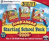 Jump Ahead 2000 Starting School Triple Pack Software